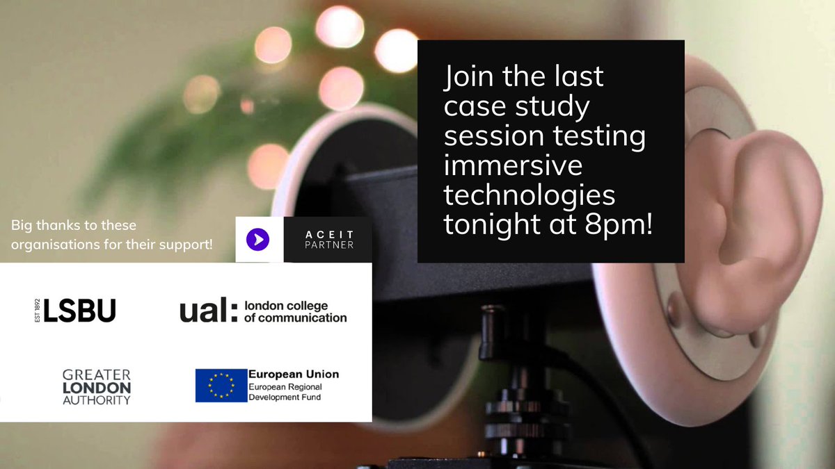We've been working with <a href="/SBILondon/">South Bank Innovation</a> to test the use of #immersivetech for our virtual gong baths. Tonight is the final case study session and we'd love you to join us. Sign up at aboutgong.com/case-study