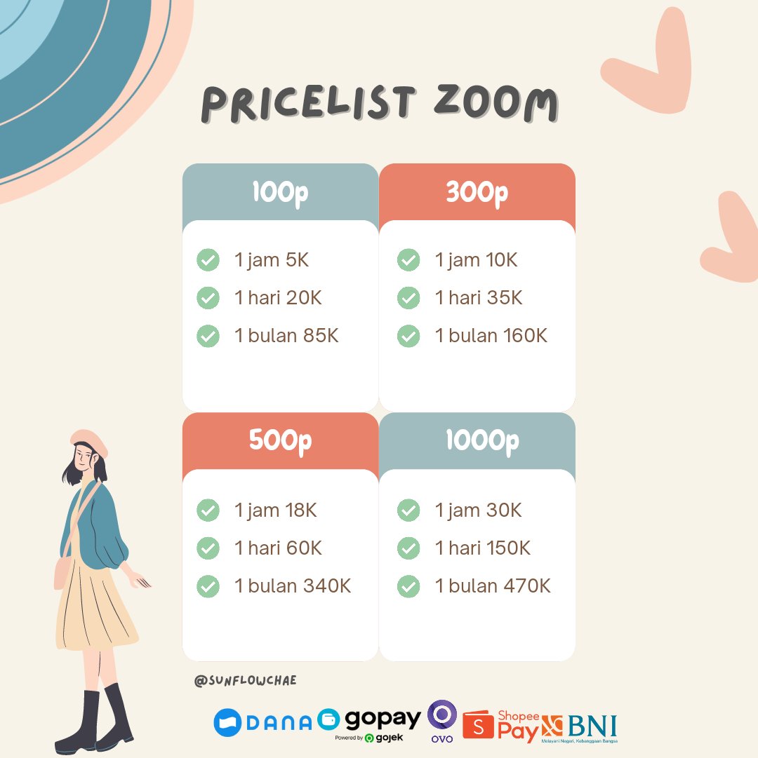 sunflowchae's tweet image. ✨[Grand Opening Sunflowchae]🤩✨
Heyho warga twitter!! flowcha jual app premium dan jasa sewa zoom murah dan terpercaya, boleh banget diliat dulu katalognya💖
Always ON [AON] &amp;lt;33

#zonauang
#zonaba #Zonajajan #zonacuan #zoommeeting #SpotifyPremium #netflixmurah