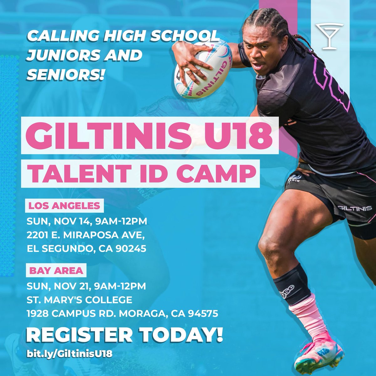 Calling all talented u18 players, this is your chance to put your best foot forward and be part of the first ever Giltinis u18 side, the entry point to our long term athlete development pathway. See you there!