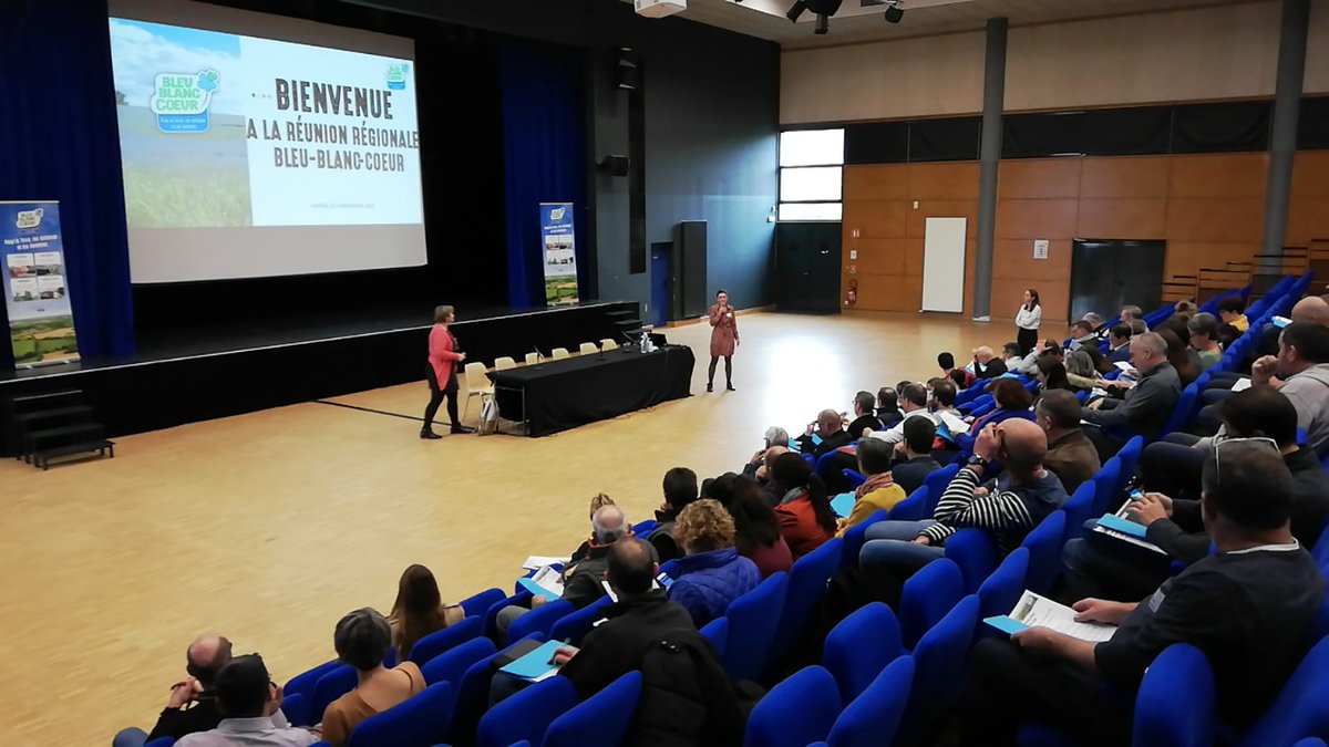 C'est parti pour la réunion locale #BleuBlancCoeur à #Aiffres (79) 😊 ! 
Objectif ? Créer du lien, sur le territoire, entre les différents acteurs engagés dans la démarche Bleu-Blanc-Cœur (adhérents, professionnels de la santé, acteurs RHD, GMS, artisans, collectivités…). #RLBBC