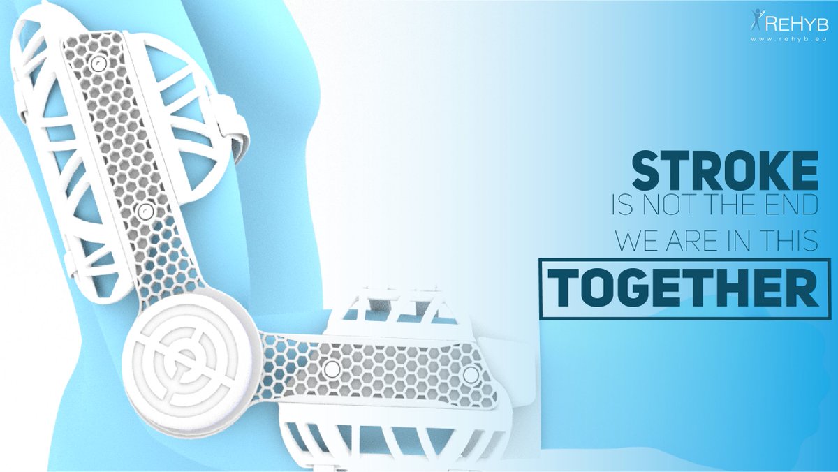 H2020REHYB's tweet photo. From rehabilitation to recovery - we are in this together! #REHYB #WorldStrokeDay #campaign #rehabilitation https://t.co/2w379zTmq6