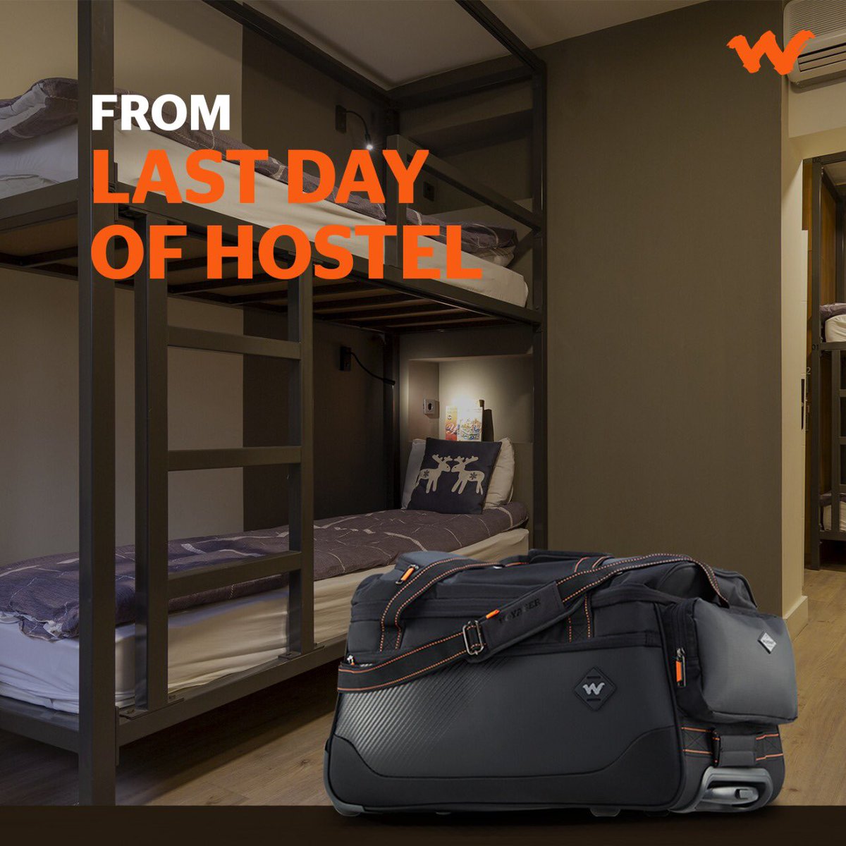 wildcrafttweet's tweet photo. Explore every day with superior comfort and zero worries. Choose from our wide range of India’s most versatile travelcases.
#AsVersatileAsYou.
#ReadyForAnything #VersatileTravelcases #WildcraftTravelcases #EngineeredForOutdoors #Backpackers #EmbraceOutdoors #HelloMountains https://t.co/eUgWYBTVEN