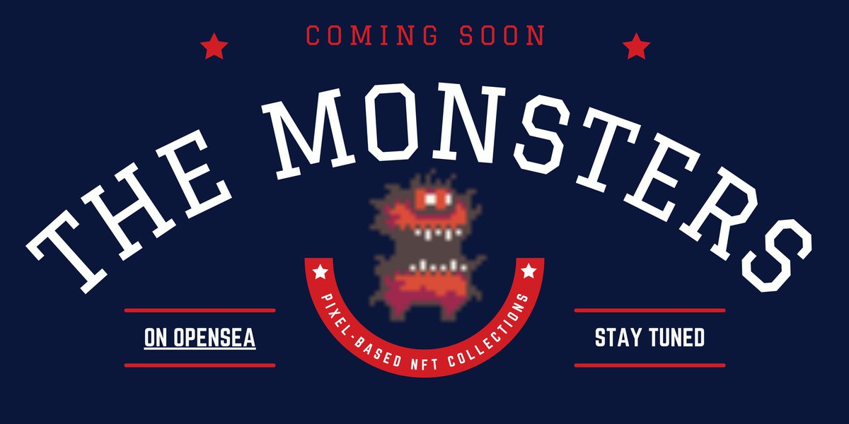 monsters_nft_'s tweet photo. Hi guys! Monsters will attack the world soon.
https://t.co/sdBHXSY25D

Stay tuned!
we on social networks:
instagram: @monsters_nft_ 

.
.
.
#NFT #opensea #themonsters #pixelart https://t.co/bvzcU8Px5Q