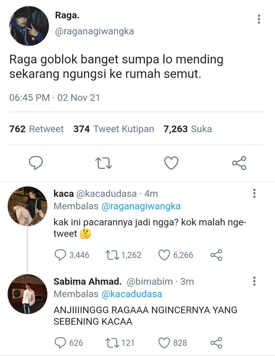 shoopchomp's tweet photo. — Jadi pacaran ngga sih?
Haechan one tweet AU.
© shoopchomp https://t.co/MWmHU6yXLh