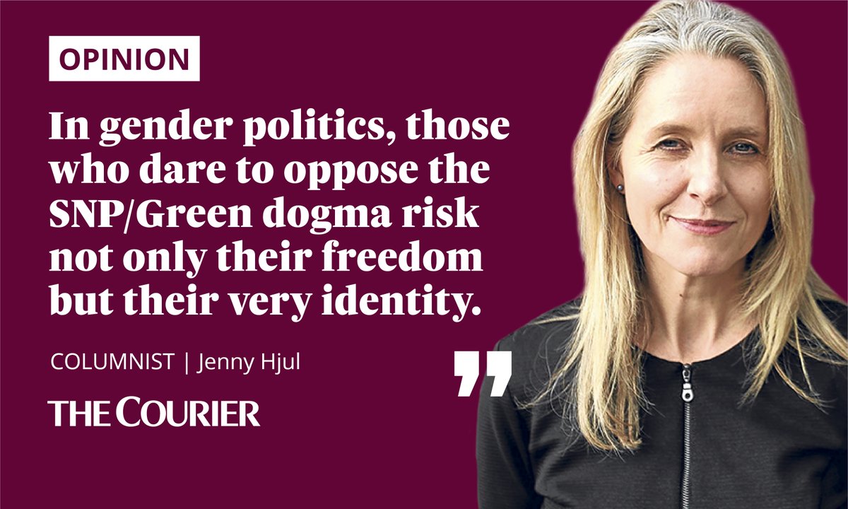 Gender recognition reform is another area which finds the Scottish Government at odds with public opinion, says @JennyHjul 

https://t.co/prxs22kE7X https://t.co/gV7V43GJ2v