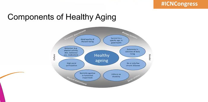 jillianjeep's tweet photo. Discussing the components of healthy ageing at #ICNCongress. 
At @SEHealth_SEHC we are reconceptualizing how people live and age in the home of their choice #HopeandHappiness #bringingcarehome @SEHCResearch https://t.co/DT9bETX3aJ