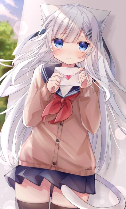 「受け取って…くれますか?」 