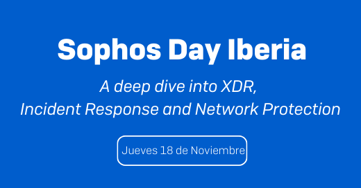 📅🔊Es el momento de registrarse en nuestro Sophos Day que, reunirá a #profesionales del entorno de #ciberseguridad para abordar temas tan relevantes como el cambio de #estrategia de los #atacantes #SophosDay2021 #EventoVirtual #Evento #Registros 
events.sophos.com/iberiaday?cmp=…