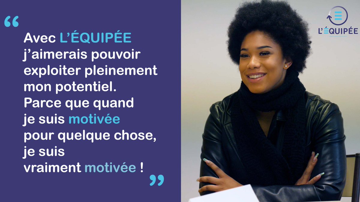 L'Équipée (@asso_equipee) on Twitter photo Tous les élèves du programme de L'Équipée sont volontaires, et donc MOTIVÉS💥
Nos #coachs #bénévoles aussi. Et nous en cherchons toujours pour aider des #lycéens dans leur #orientation et faire progresser l'#égalitédeschances !
Nous rejoindre : contact@lequipee.fr ✍️ Tous les élèves du programme de L'Équipée sont volontaires, et donc MOTIVÉS💥
Nos #coachs #bénévoles aussi. Et nous en cherchons toujours pour aider des #lycéens dans leur #orientation et faire progresser l'#égalitédeschances !
Nous rejoindre : contact@lequipee.fr ✍️