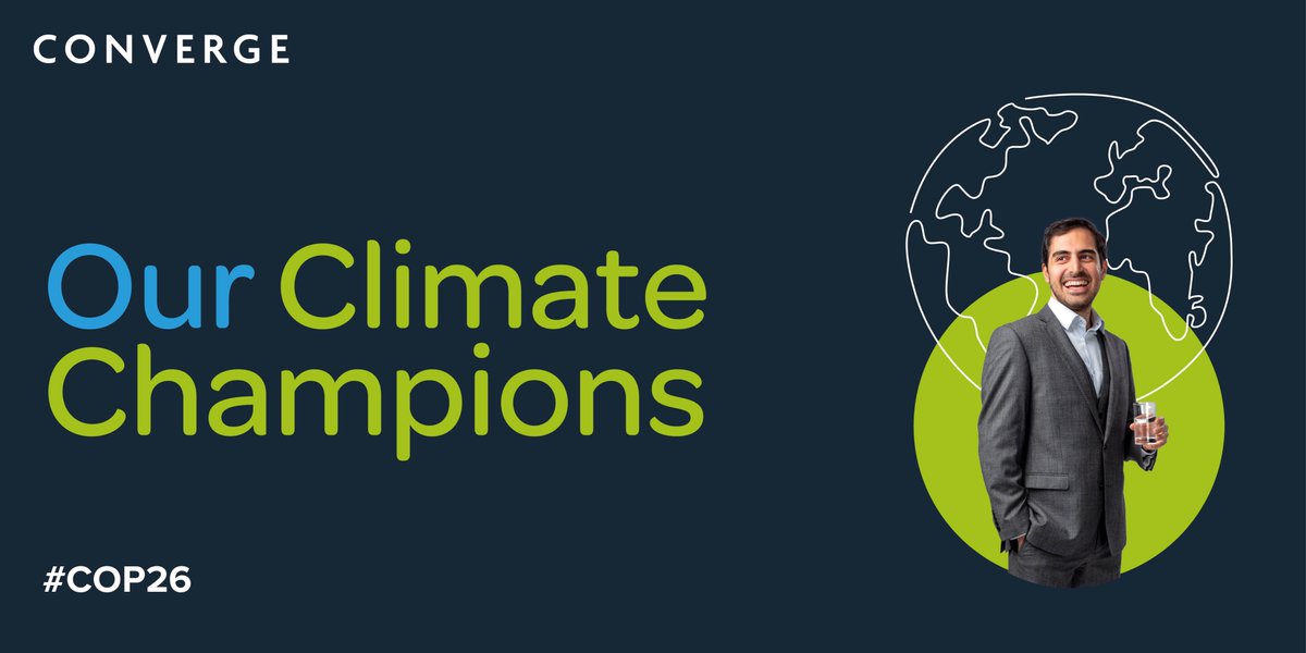 ConvergeC's tweet photo. Today's #ClimateChampion is 2019 #KickStartChallenge winner Ali @waterwhelm who is addressing the worldwide problem of water quality & supply made worse by #climatechange Ali's patent-pending technology takes sewage & turns it into #CleanWater
#COP26 #TogetherForOurPlanet https://t.co/fnk6zDErpm