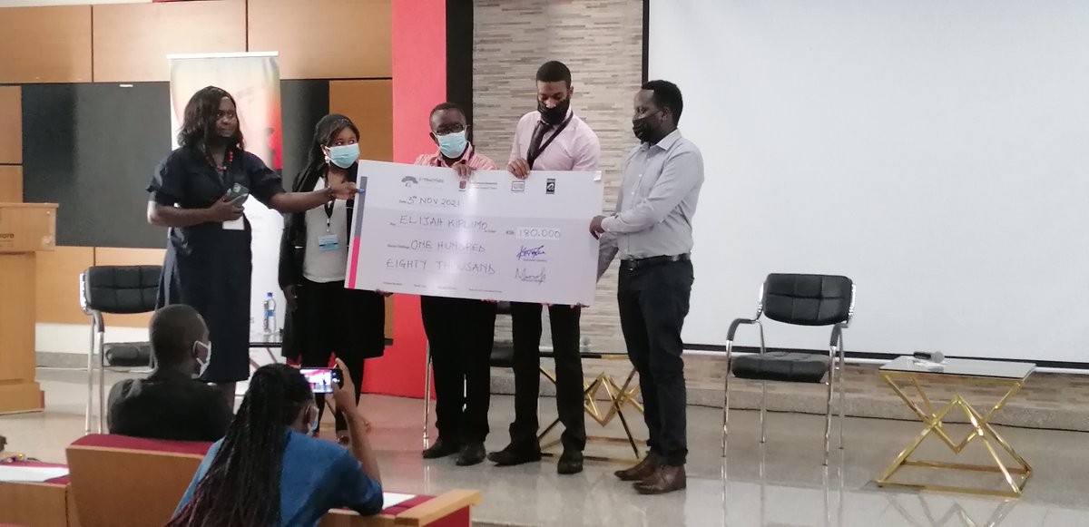Kenya's, Elijah Kiplimo is the 'Sustainable Extractives Innovation Challenge' winner!!!

Innovation: Development of a System for
Remote Control and Monitoring of Well Heads

Congratulations Elijah!!!

#innovation #YouthBaraza2021
