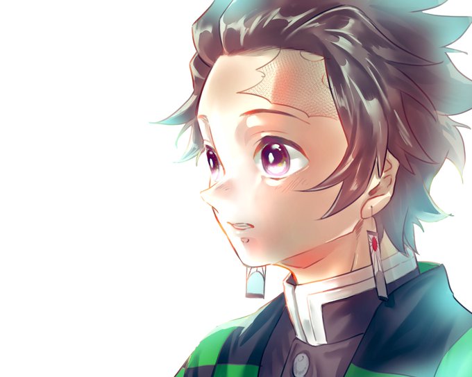 十六郎さんがTwitterに投稿した竈門炭治郎(鬼滅の刃)のイラスト。