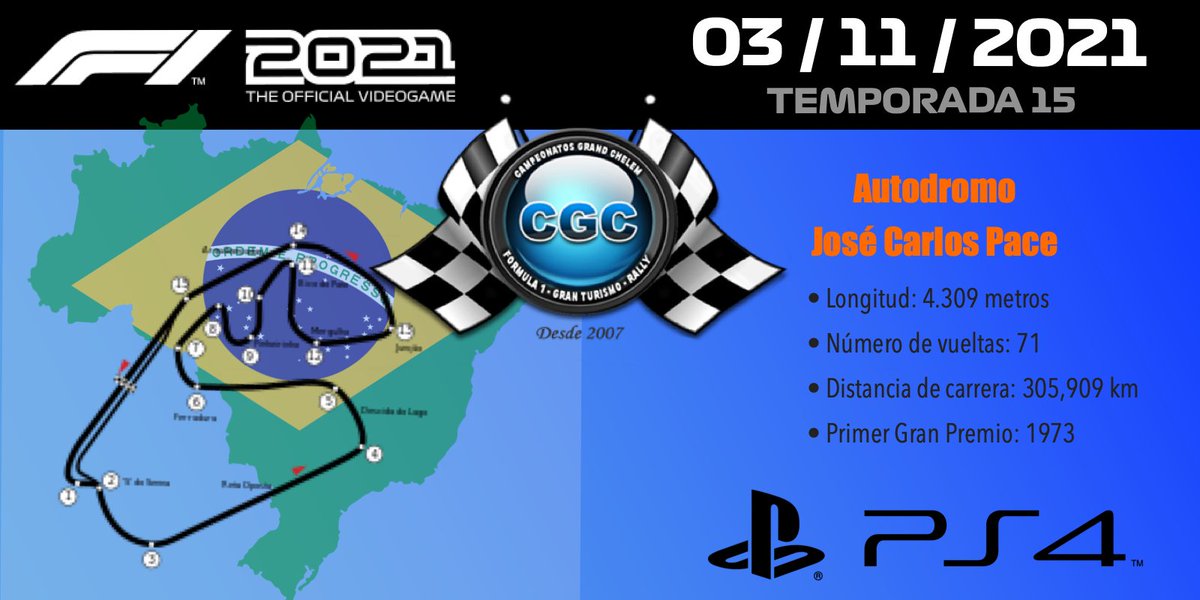 Campeonatos Grand Chelem CGC (@campeonatoscgc) on Twitter photo Buenas a todos hoy comenzamos nueva temporada y ya son 15 años de competiciones apasionantes donde <a href="/mc_chustigan/">Javier Márquez</a> tendrá que defender el título de campeón una temporada más. 24 carreras por delante al 100x100 con clasificación corta y meteorología dinámica, alguien da más?😄😄 Buenas a todos hoy comenzamos nueva temporada y ya son 15 años de competiciones apasionantes donde <a href="/mc_chustigan/">Javier Márquez</a> tendrá que defender el título de campeón una temporada más. 24 carreras por delante al 100x100 con clasificación corta y meteorología dinámica, alguien da más?😄😄