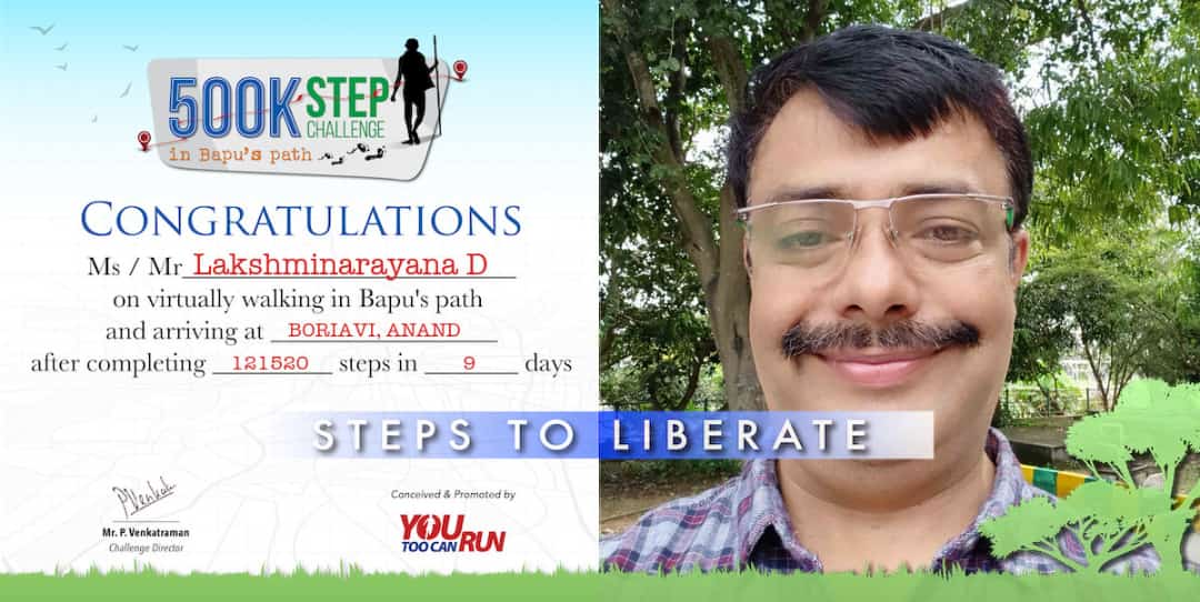 Lakku_Abhyudaya's tweet photo. #500KSTEPCHALLENGE #STEPSTOLIBERATE @PradeepkumarNr @abhyudaya_kkss @shivSrao @59Rao @AnushaJayashan1 @devargtweets https://t.co/c9NUGy9rny