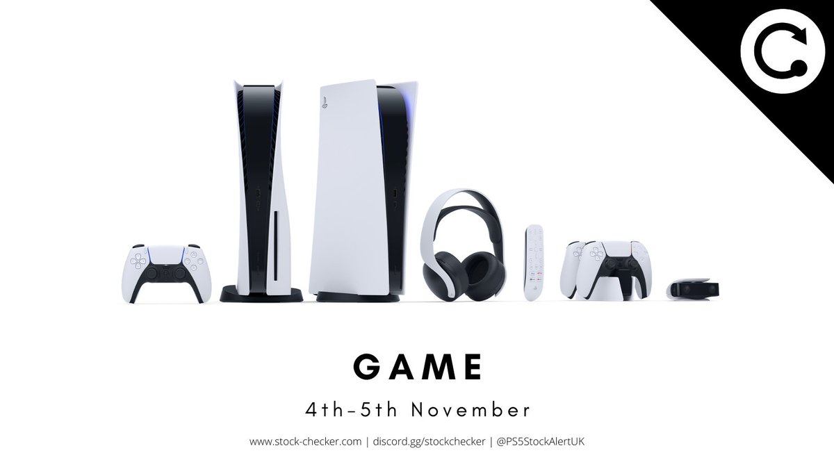📰 PlayStation 5 (GAME) Exclusive News

With the confirmation of delivery order dates, we can confirm GAME to drop between 4th-5th Nov.
Priority deliveries to be shipped by Nov 11th, all other deliveries to be shipped by Nov 19th.

#PS5 #PS5UK #PS5Stock #PS5Restock