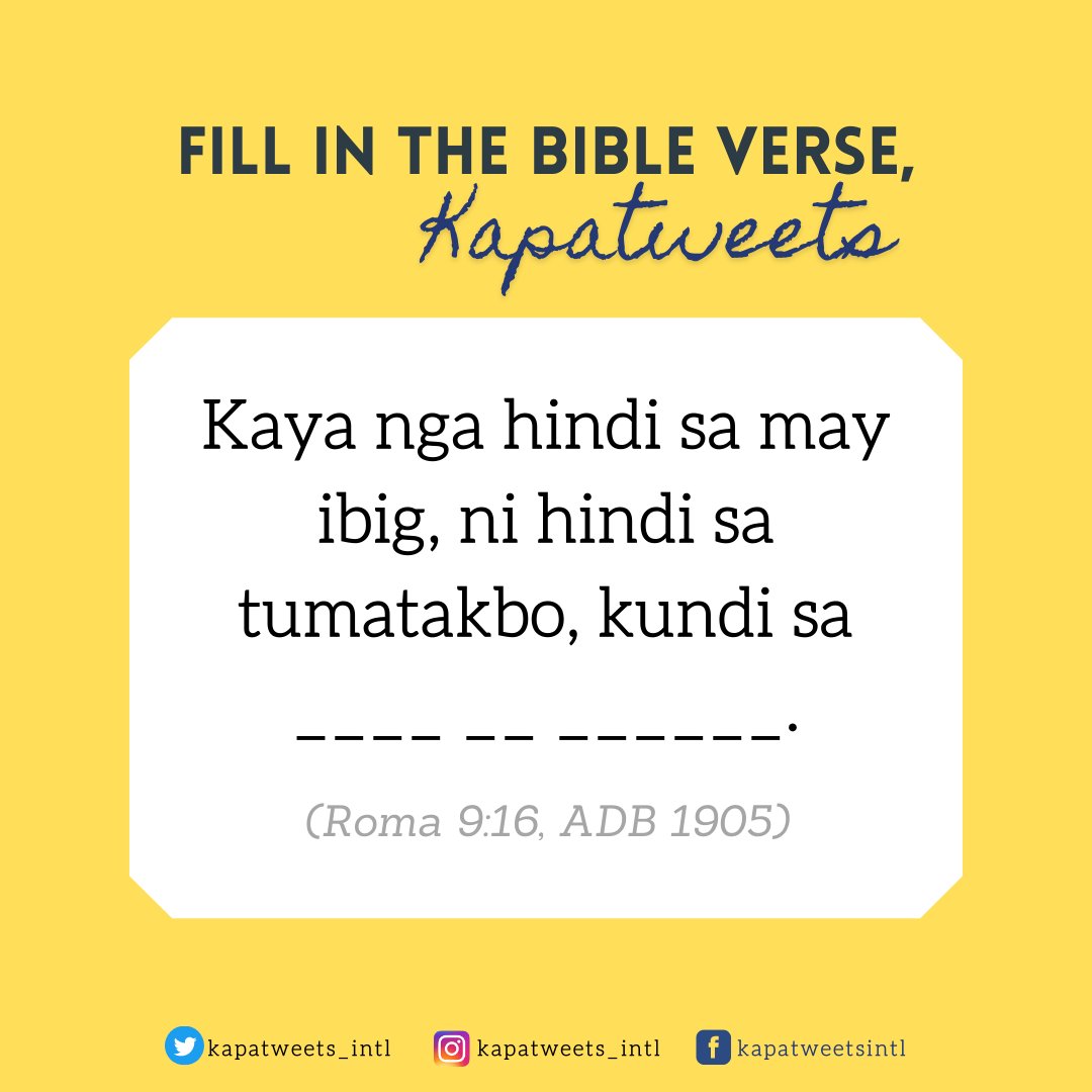 Kapatweets_Intl's tweet photo. Last po, Kapatweets!

Salamat po sa Dios! 🙏

#WhatTheBibleSays
#BibleFactsUnveiled https://t.co/iPVQ7bMllA