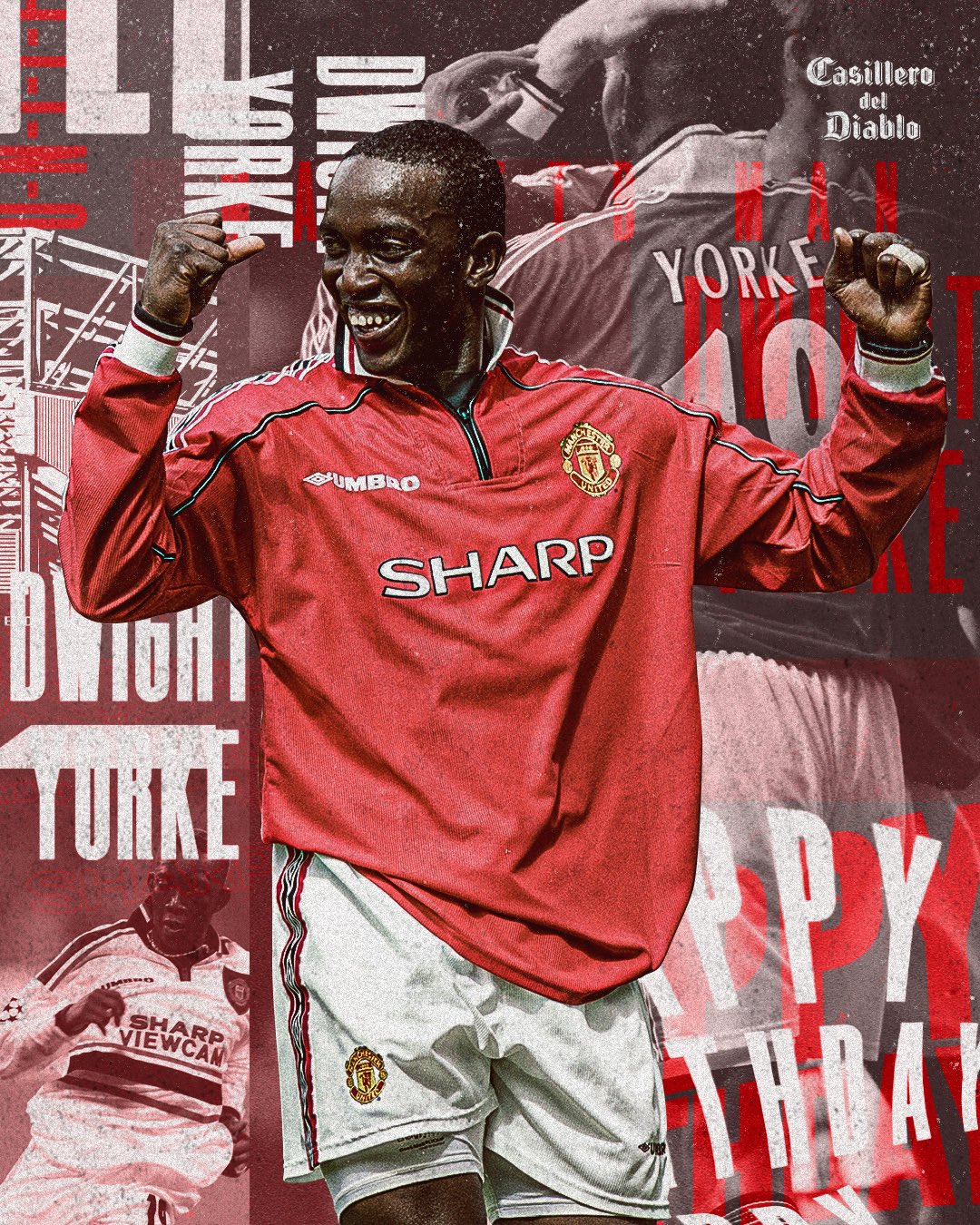 Happy 50th birthday Dwight Yorke   