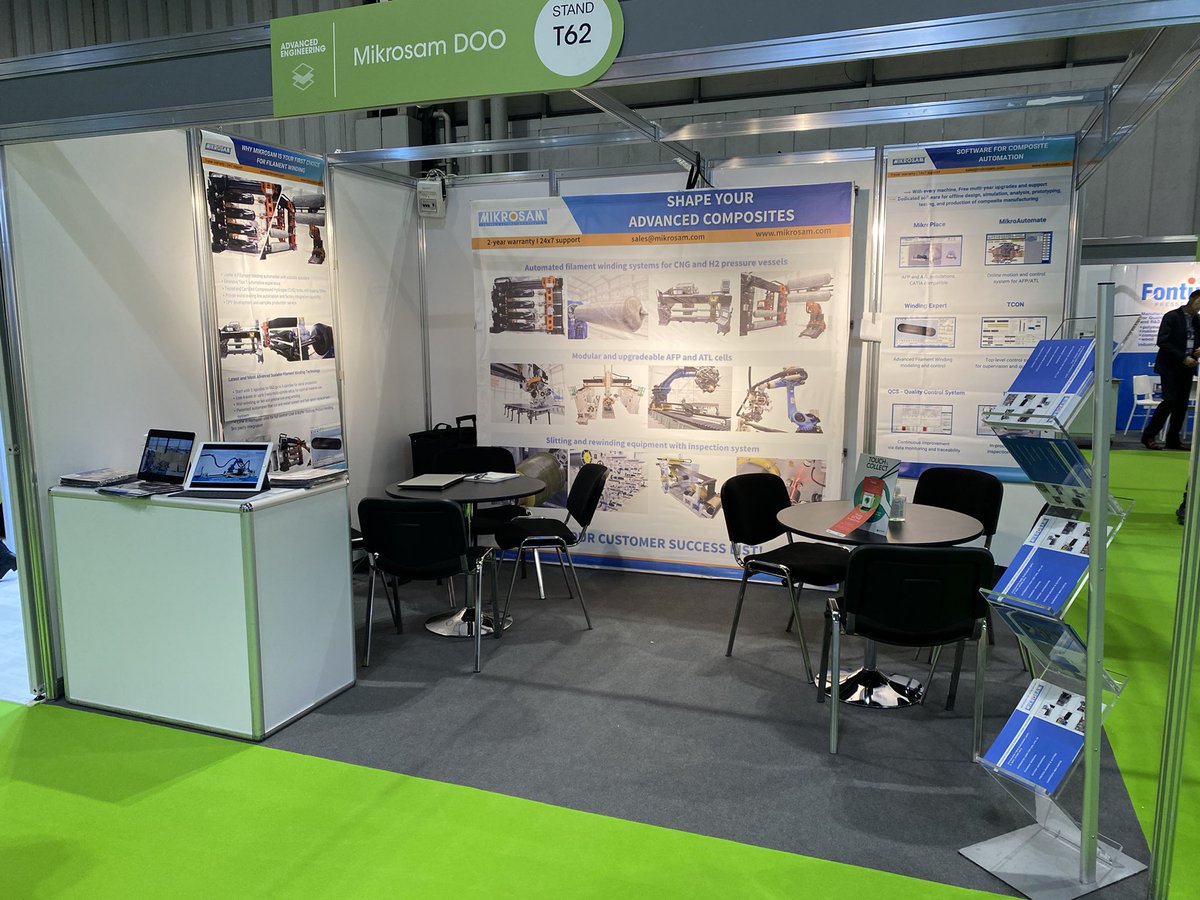 mikrosam's tweet photo. Mikrosam is ready for you. T62 @advancedenguk in Birmingham. Visit us today and tomorrow https://t.co/CyUMP3EHWt
