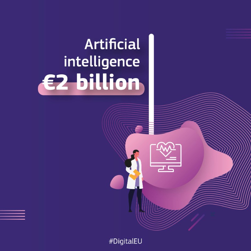 DigitalEU's tweet photo. #DigitalEuropeProgramme will shape the digital transformation of Europe’s society and economy by bringing digital technology to citizens, public administrations and business 🇪🇺

Want to know more?

✨ Come visit us at #WebSummit stand 301 ✨