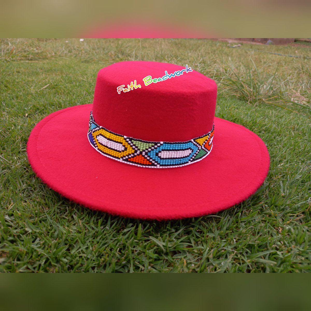FaithKay_Mchunu's tweet photo. Get your beaded baret or fedora hat with a tie, taking orders via DMs or WhatsApp 0640827429 #FaithBeadwork 
#TellHimYourSexHistory #TheBraaiShowWithCass #AskAMan #Dlozlami #Election2021 https://t.co/TyGvqMYd1X