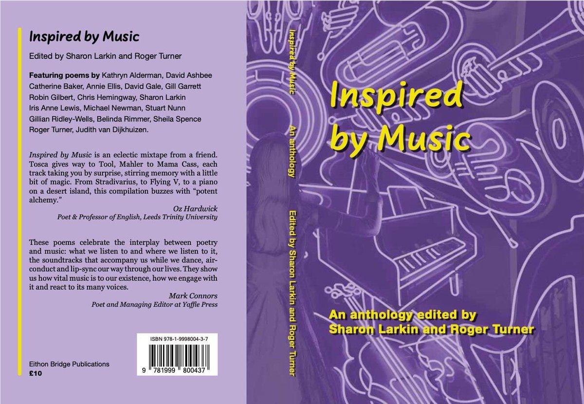 EithonBridge's tweet image. Coming soon from Eithon Bridge Publications: ‘Inspired by Music’ – an anthology of poems, with some photographs. Cover endorsements by Oz Hardwick and Mark Connors.