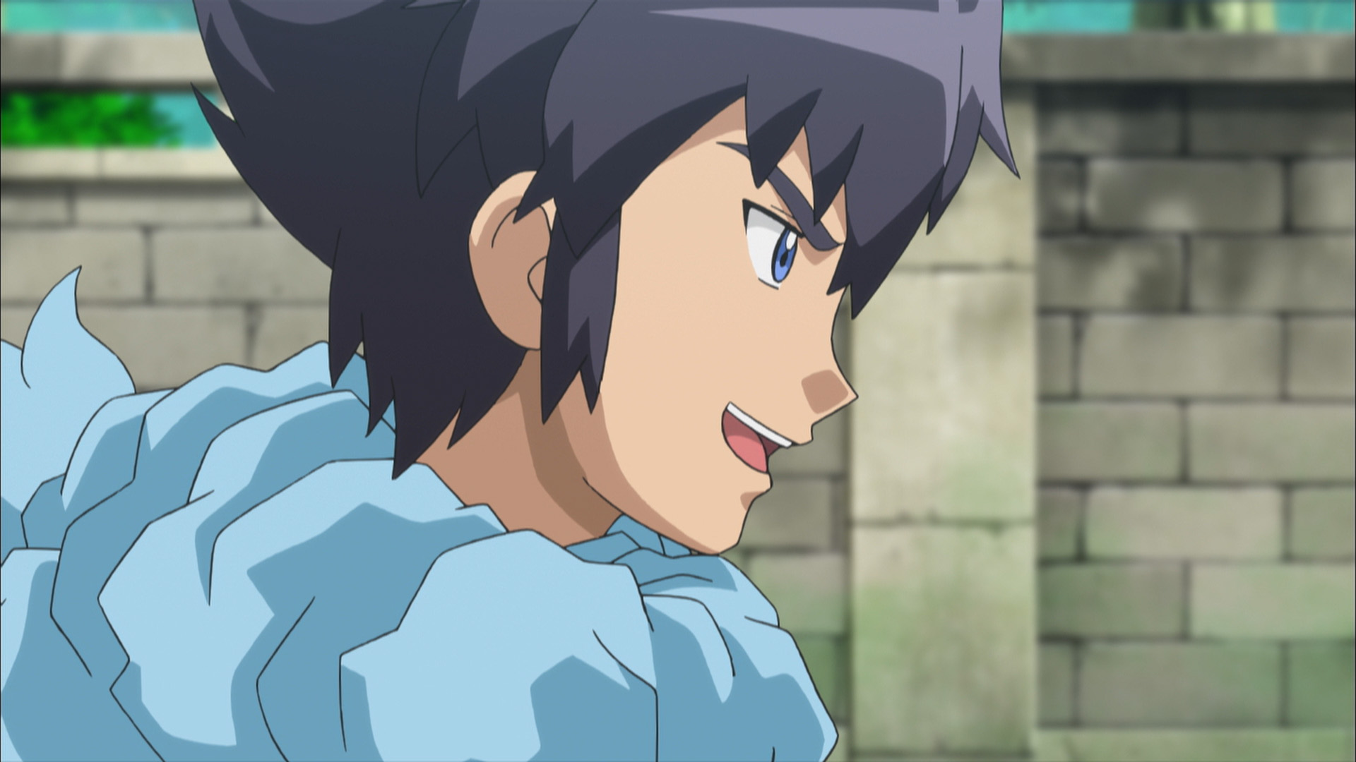 アニメ ポケットモンスター 公式 アニポケ メガシンカ プレイバック その2 アニメ ポケットモンスター Xy Z 第13話 最強メガバトル ゲッコウガvsメガリザードン ショータとのバトルを見て サトシの ゲッコウガ に興味を持ったアラン