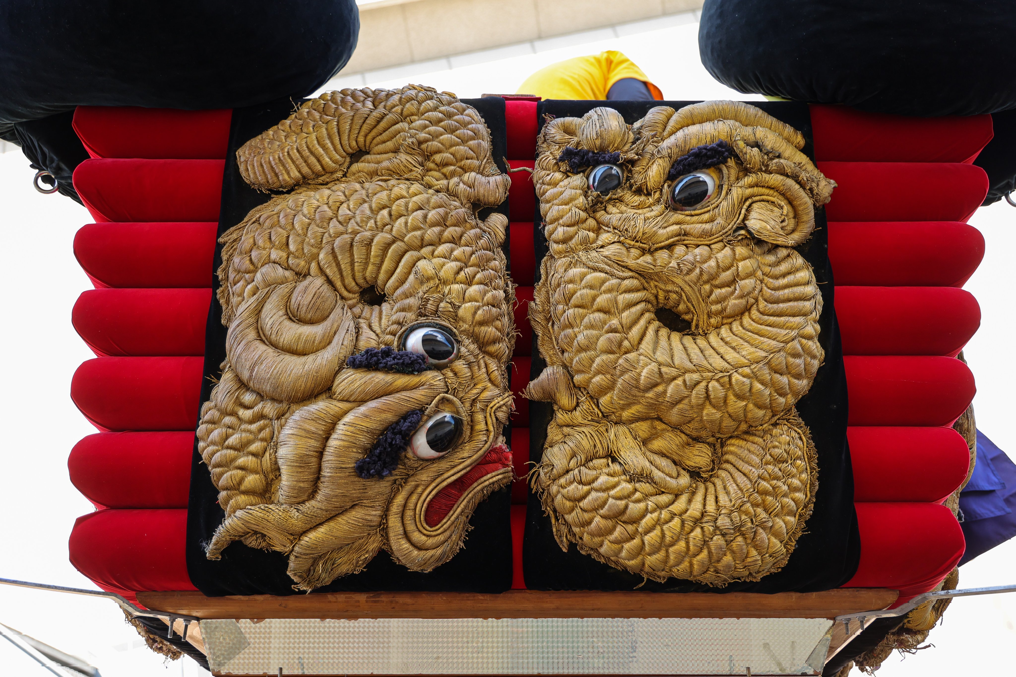 新居浜太鼓祭り先代澤津太鼓台のふとん締め額