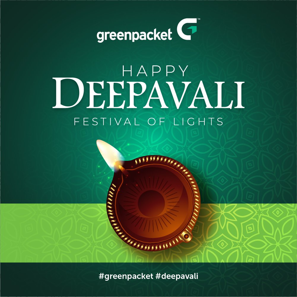 greenpacket's tweet photo. Green Packet wishes a very Happy Deepavali to all our Hindu customers and friends. May the festival of lights fill your life with prosperity, joy, and good health. https://t.co/88pjS5mR3o