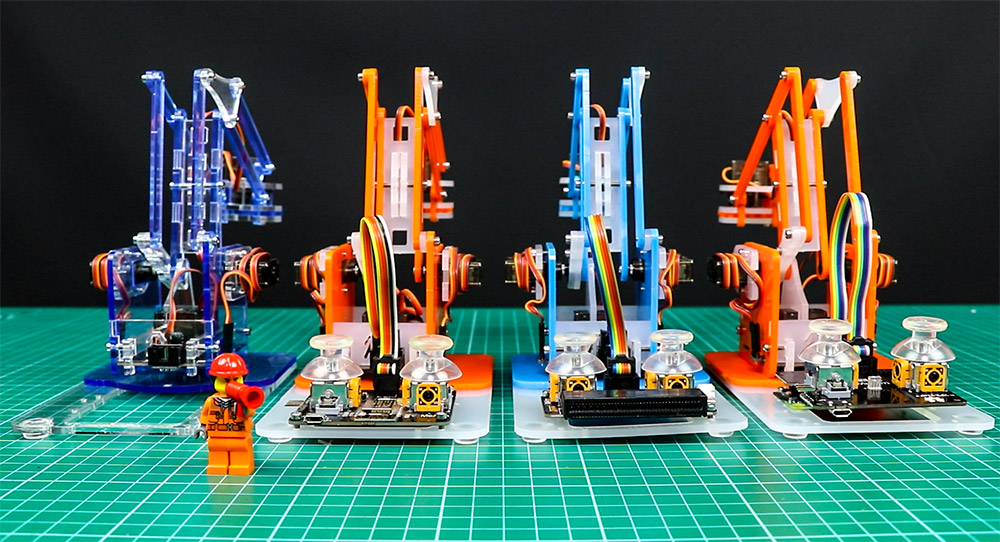 Kitronik's tweet photo. Watch Ben build a #MeArm robotic arm for Arduino, #RaspberryPi and micro:bit in this video walkthrough. See every step of the assembly up close!
Never tackled this build before? This walkthrough will
be invaluable: https://t.co/dCZK5nHmPb https://t.co/Xnk9xLcG1G