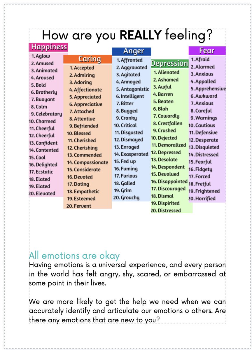 missinglinkcope's tweet photo. Our new Coping Boxes have include a diagram of the array of emotions we may feel at any given moment. https://t.co/85UC2s3yPQ