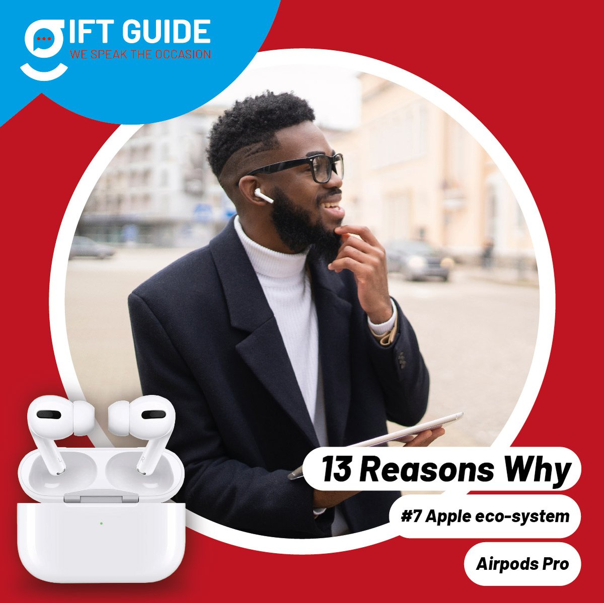 giftguidesa's tweet photo. On our list of reasons why you should get the iPhone 13, reason #7 is the Apple Ecosystem, which includes all the best and most sought-after gadgets on the market, such as the iPhone, iPad, Apple Watch, and many more. https://t.co/rIrw65yMuZ