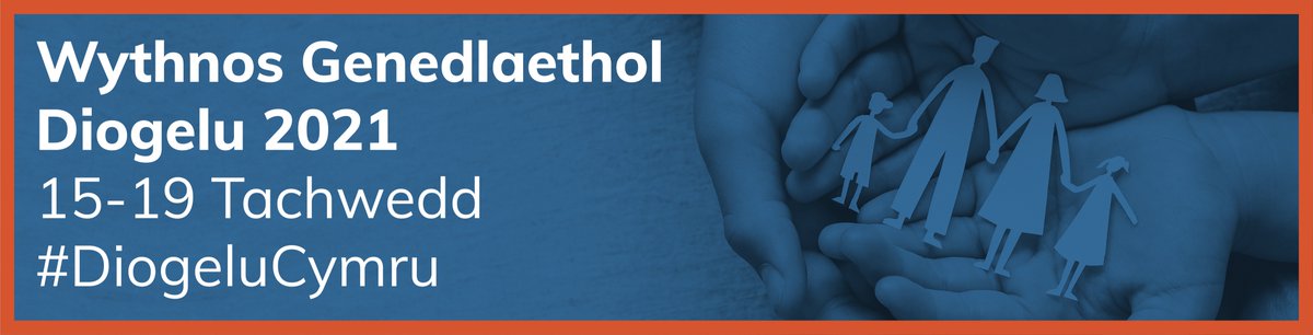 Eleni, bydd yr Wythnos Genedlaethol Diogelu yn cael ei chynnal rhwng 15 Tachwedd ac 19 Tachwedd 2021. Cliciwch yma i gael gwybod am ddigwyddiadau a gweithgareddau yn eich ardal chi: 
bit.ly/2Yae9mk
#DiogeluCymru