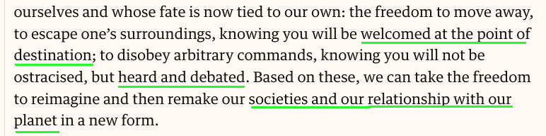 YES YES YES (2/2) #TheDawnOfEverything #3Freedoms #MutualAid 👇