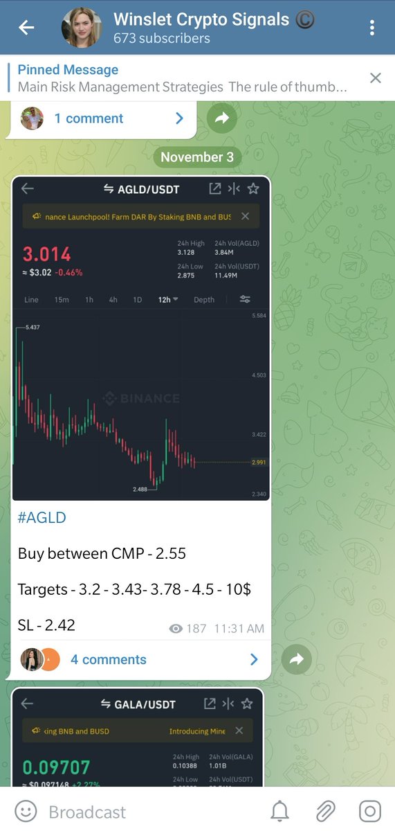 cryptowinslet's tweet photo. #AGLD

Buy between CMP - 2.55
Targets - 3.2 - 3.43- 3.78 - 4.5 - 10$
SL - 2.42

Follow my telegram channel for crypto signals 👇
https://t.co/hDL099ntc9

#Ethereum #Bitcoin #ada #icp #dot #doge  #dexe #link #crypto #clv #prom #axs #c98 #iotx #matic #xrp $xrp #agld $agld #ar https://t.co/WfZl8V4NeX