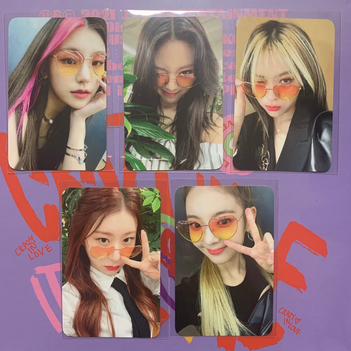 ユナ withdrama ヨントントレカ】crazyinlove ITZY 【公式通販】