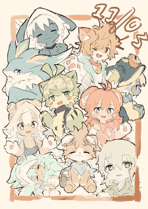 いいねした人に適当な絵を描くのtwitterイラスト検索結果