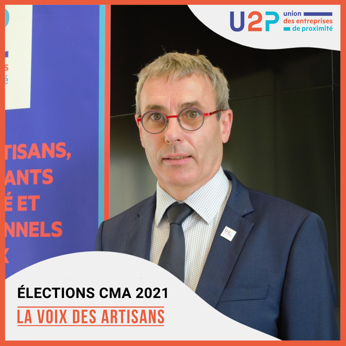 La liste U2P-LA VOIX DES ARTISANS a gagné les élections à la CMA de la région Grand Est (@CMA_Aube).

Christophe Richard, menuisier et tête de liste régionale, remercie les électeurs. Il aura à cœur avec ses colistiers de défendre un artisanat indépendant.