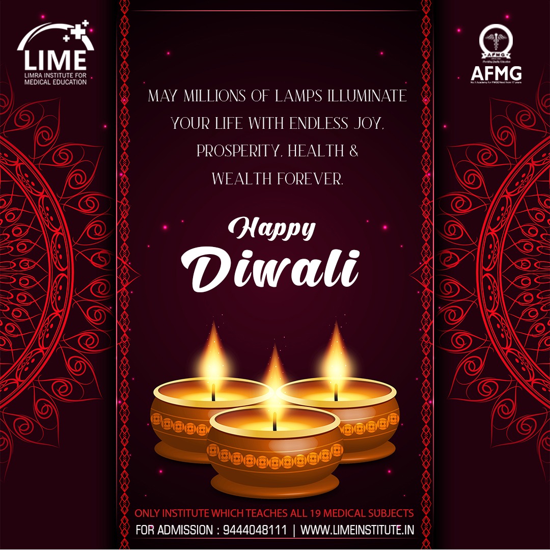 lime_institute's tweet photo. Wishing you a successful year in studies on Diwali. May this festival, bless you with attention &amp; knowledge and allow you to shine brightly in your medicine field.

For admissions,
Call us @ 9444048111 (OR)
Visit us @ https://t.co/yFl8Lqdteb https://t.co/pn929AQG6U