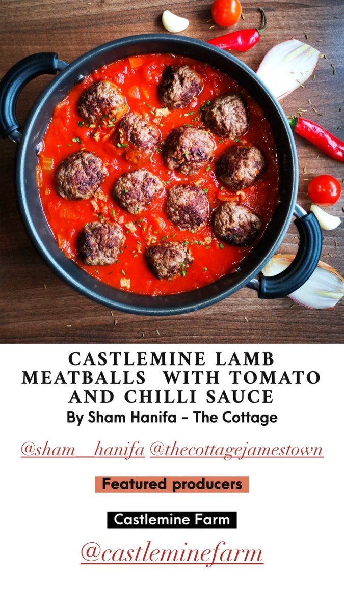 eurotoques_ire's tweet photo. Using lamb from @castlemine Sham @ShamHanifa @TheCottagesIre has prepared a spicy meatball dish that blends flavours and cultures. 
#ITFoodMonth 
#Chefsmeetproducers 
#kitchencabinet 
@mcdigby 
@SpinelliManuela https://t.co/eMdJ5f2FfG