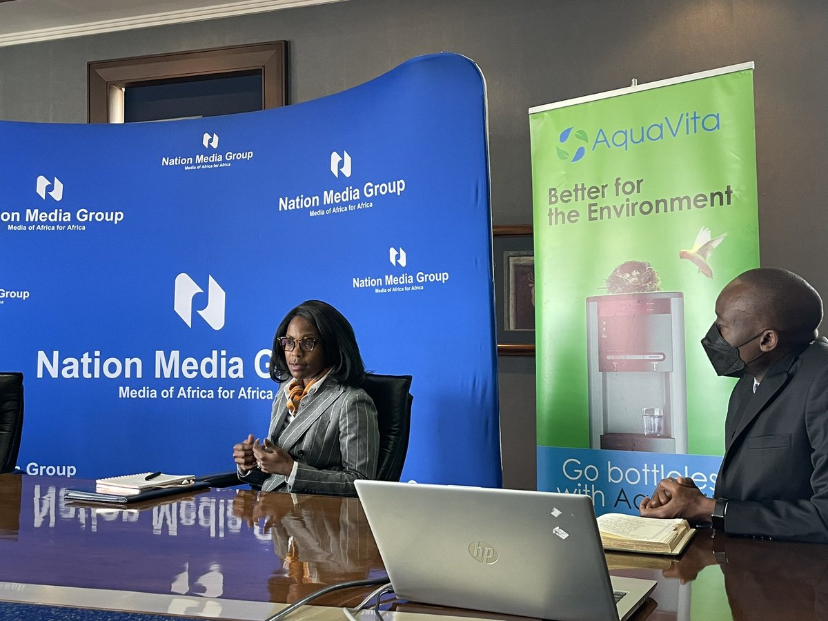 NationMediaGrp's tweet photo. Jane Snow, Founder and CEO, @AquavitaLimited indicated that the idea behind the organization was to build a sustainable solution for the East African region while also enhancing behaviour change in the consumption of drinking water https://t.co/VpQtk4YXdK