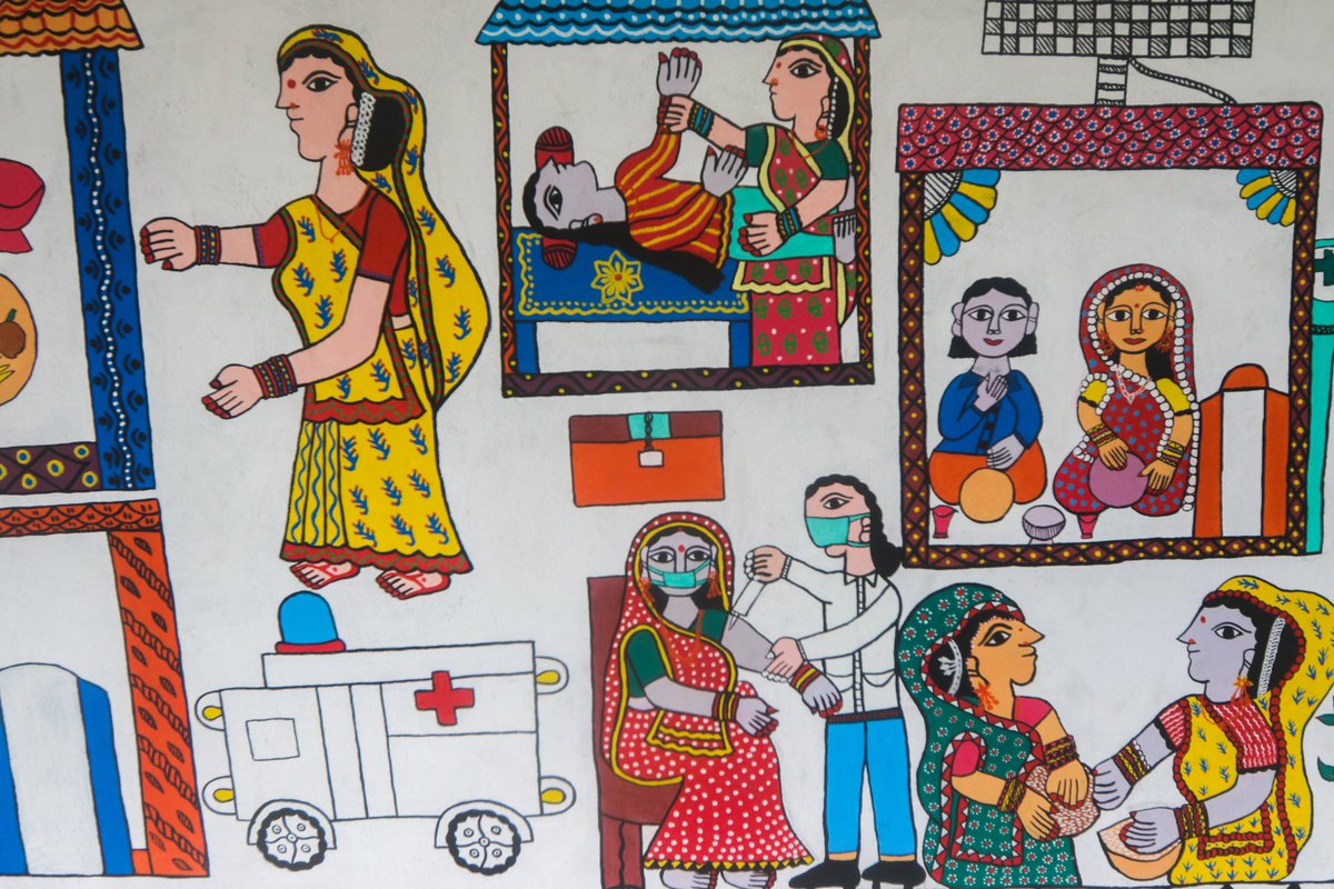morrisontartan's tweet photo. Our #CreatingGoals #photostory about the things you learn while painting a school wall with students in #Janakpur #Nepal is here
https://t.co/gTN1VmeOJE

#SDGs #art #publicengagement #Nepal
@jwdcnepal @GrandChallenges @UCLGlobalHealth @UCLGlobalYouth @UN_Nepal @saramariewong https://t.co/fRhCMaR9FJ