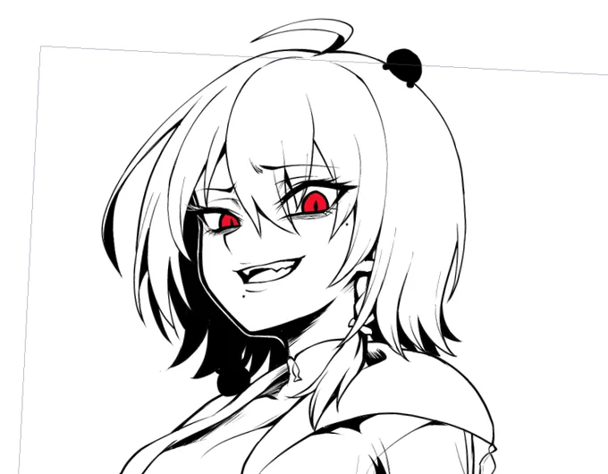 描いている 