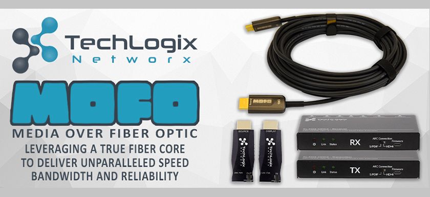 Want to see the full range of TechLogix MOFO™ HDMI Fiber Optic Cables and HDMI Over Fiber Extenders? Read the post here: buff.ly/2YcB28T Browse <a href="/TLNetworx/">TechLogix Networx</a> products <a href="/pacrad/">Pacific Radio</a> online or visit our Burbank store! #TechLogix #HDMI #FiberOptic #FiberExtender