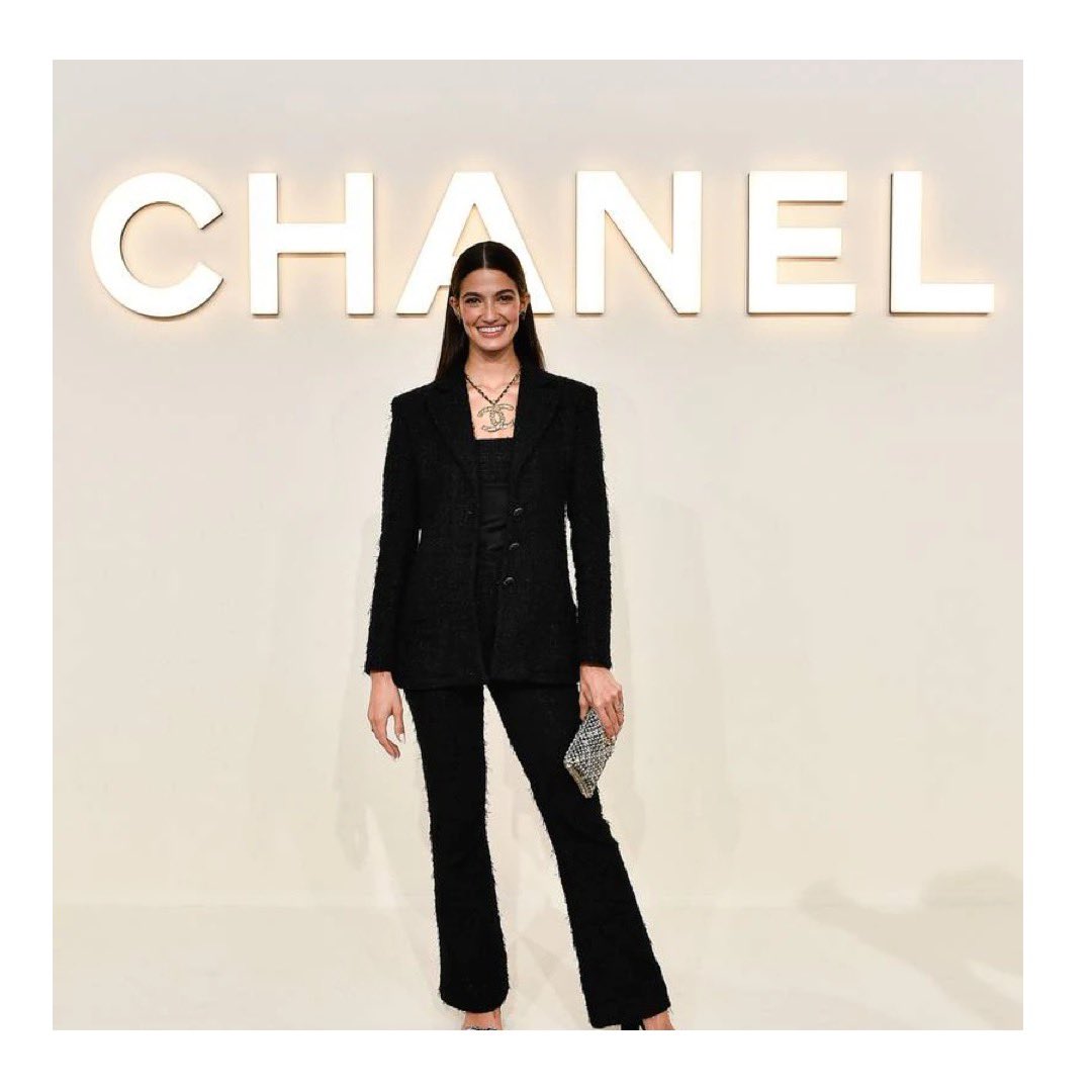 Actress Tara Emad <a href="/CHANEL/">CHANEL</a> Cruise 2022 in #Dubai