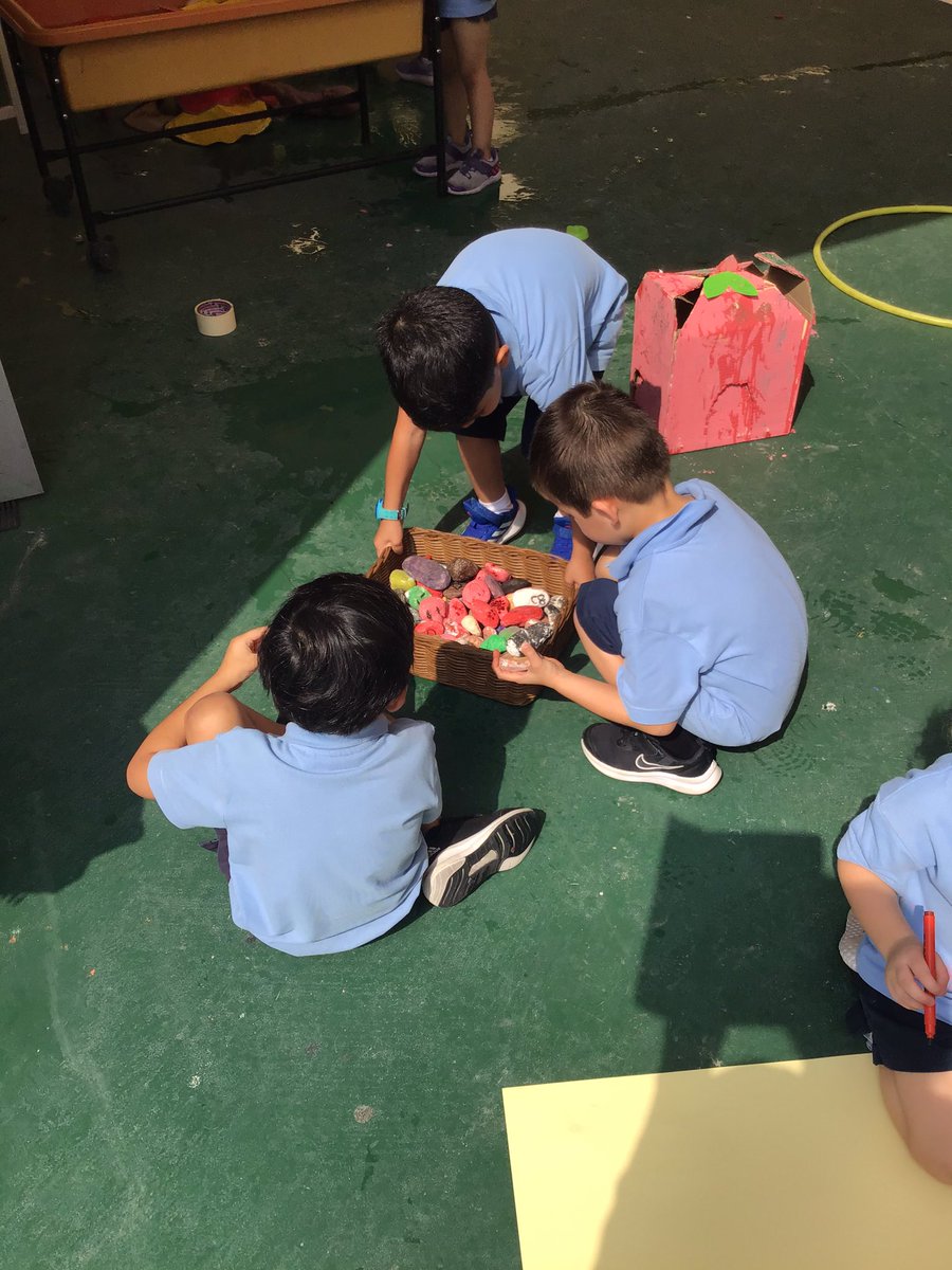 BSAKreception's tweet photo. Some children wanted to make fairy houses and it turned into a whole garden. We have written invitations for the fairies to visit our garden and some sceptics even set up a video to see if they could spot them.#abcdoes #itmp #writinginthemoment https://t.co/A8TMN7asY2