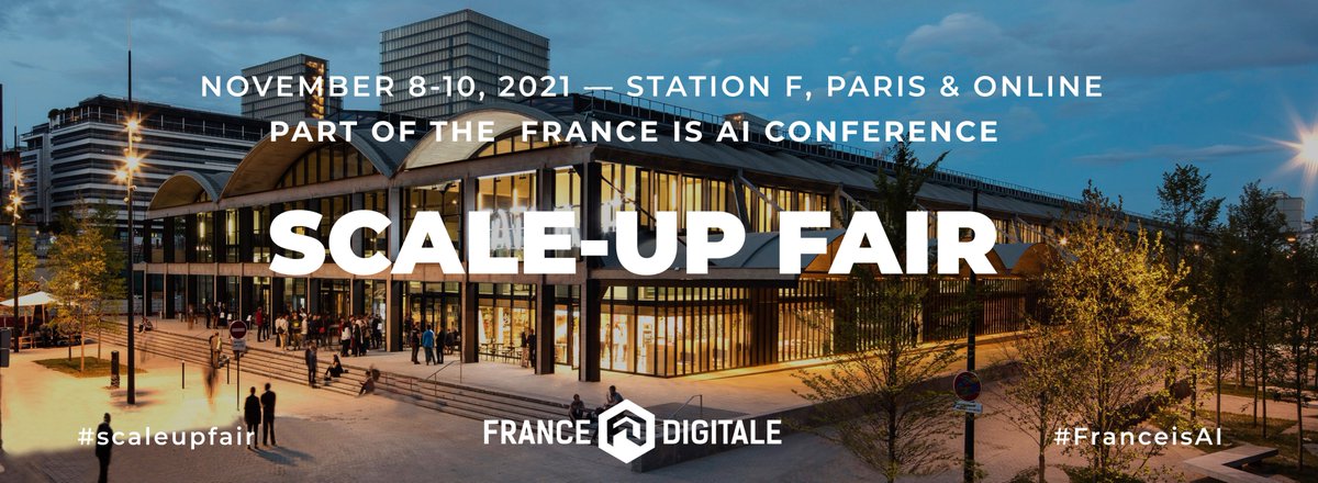 GoodaysHQ's tweet photo. 💥 #ScaleUpFair : venez nous rencontrer le 8 novembre à @joinstationf ! Nos équipes seront sur place pour vous présenter les nombreux postes ouverts chez @critizr🧑‍💻
Toutes les infos ici : https://t.co/k6P9ZBdJQ7
#frenchtech https://t.co/b3Ai0KEWkS