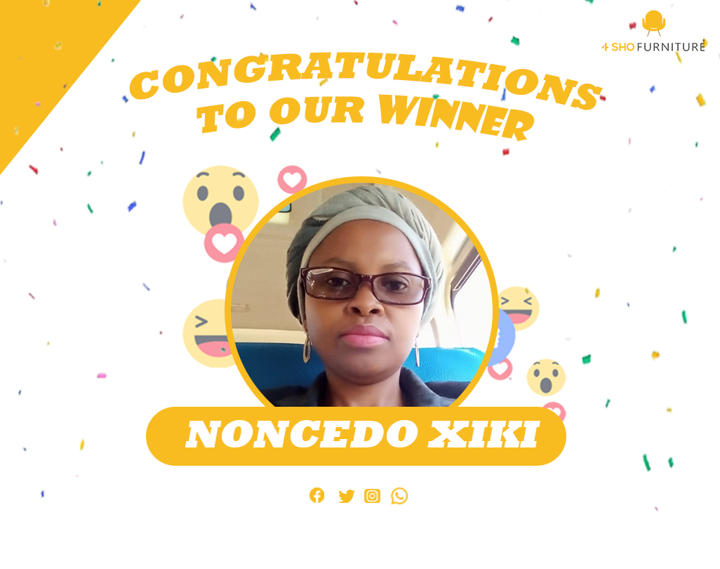 🥳🎉Congratulations to our winner Noncedo Xiki for walking away with The Universal L Shaped Couch🎉🥳
Thank you to everyone who participated in the competition, stay tuned for The Ultimate #BlackFriday Massive giveaways. You could be our next winner!