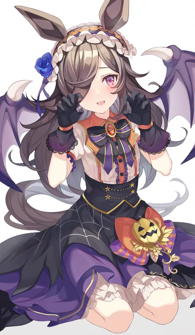 🖤🦇🖤
#ウマ娘 #ライスシャワー 