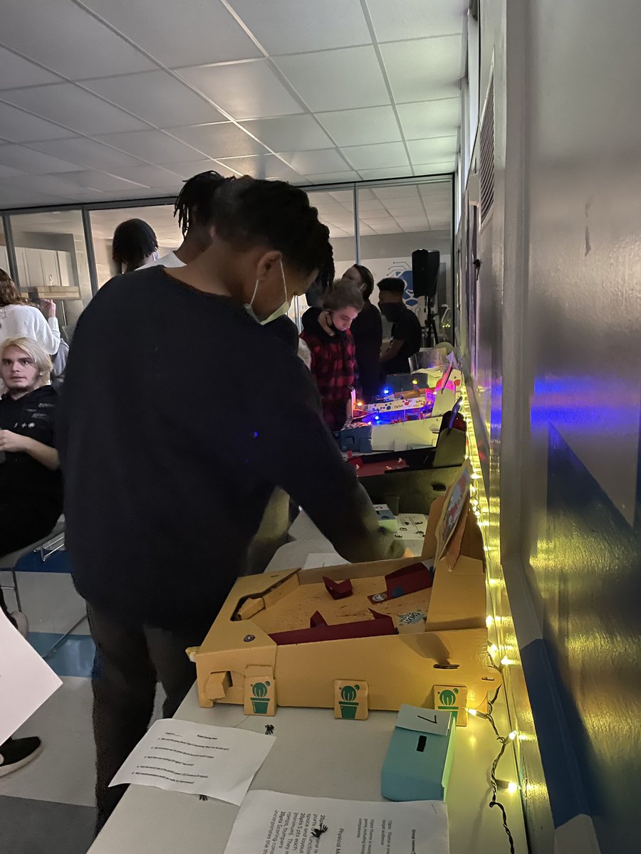 RB_futureready's tweet image. BCTA hosted STEM students from RBMS today to engage in our Pinball PBL for engineering. Middle school students played, evaluated, and voted for the best pinball machine using laser-cut RB coins.
.
.
#rbway #futureready #bcbst #fri #highschool #stemeducation #wearehamilton