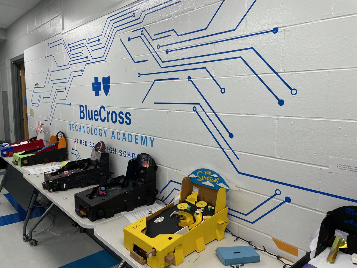 RB_futureready's tweet image. BCTA hosted STEM students from RBMS today to engage in our Pinball PBL for engineering. Middle school students played, evaluated, and voted for the best pinball machine using laser-cut RB coins.
.
.
#rbway #futureready #bcbst #fri #highschool #stemeducation #wearehamilton